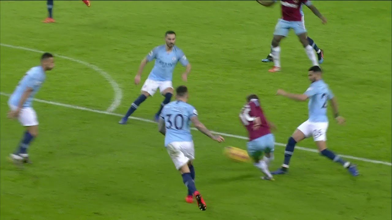 Manchester City 1-0 West Ham Match Highlights